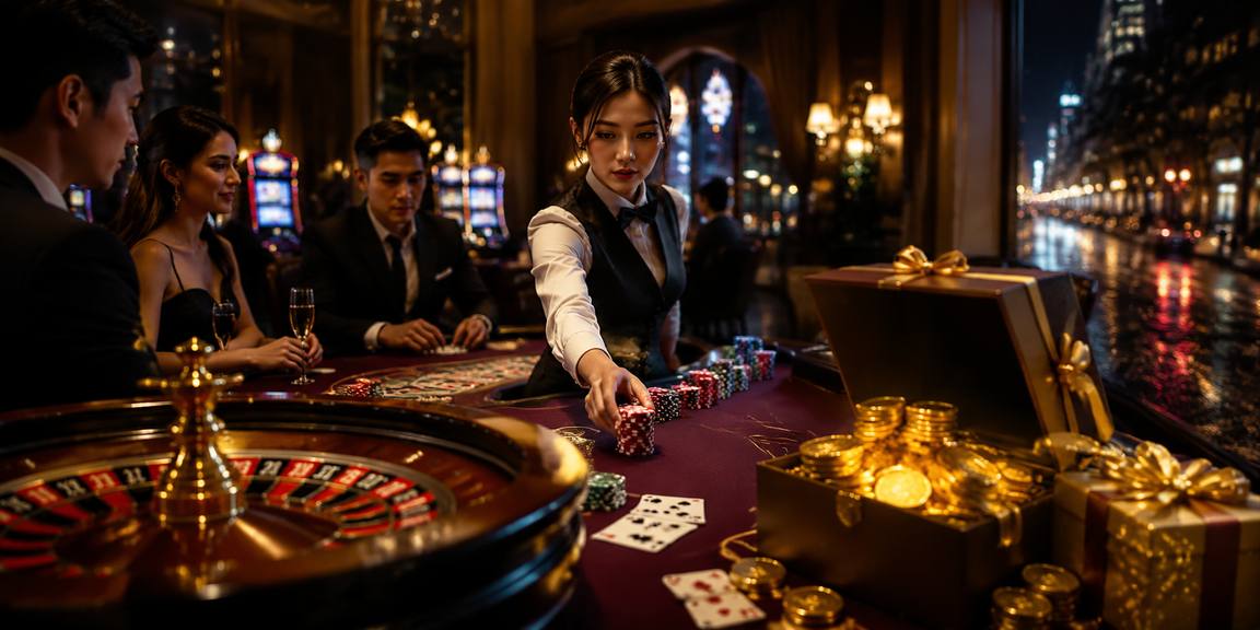 Meja Live Casino dengan Streamer Profesional